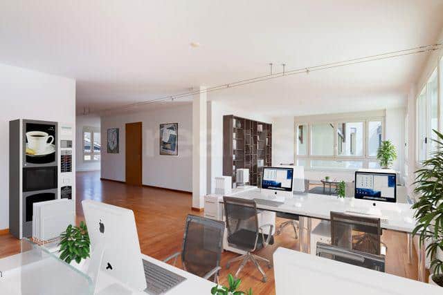 PrivaliaBureau d’env. 133m2 au 1er étage à louer à Commugny