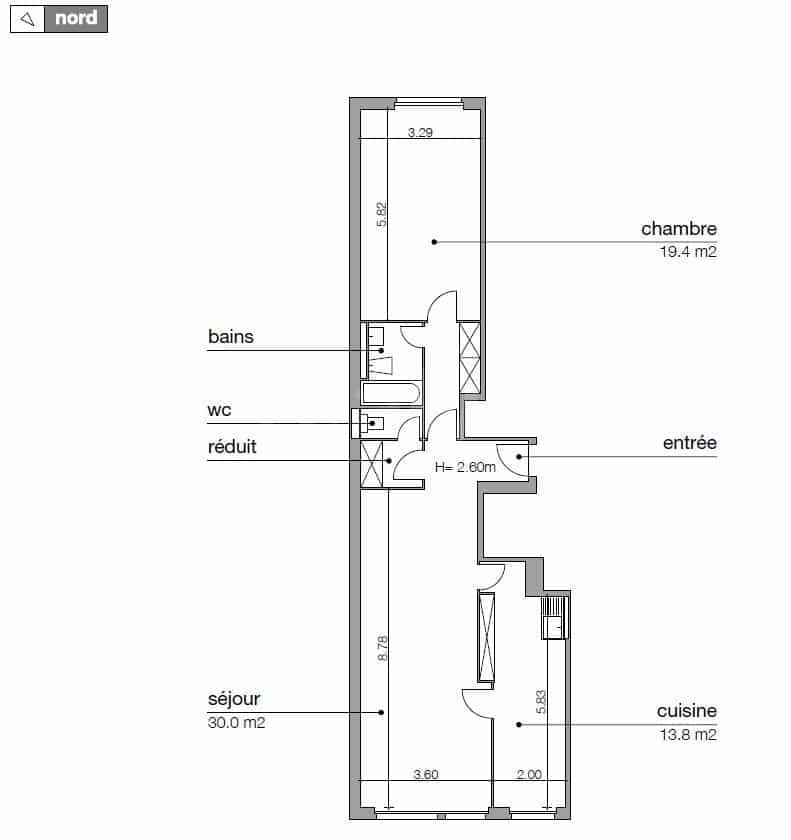 PrivaliaAppartement à louer proche de la gare Cornavin