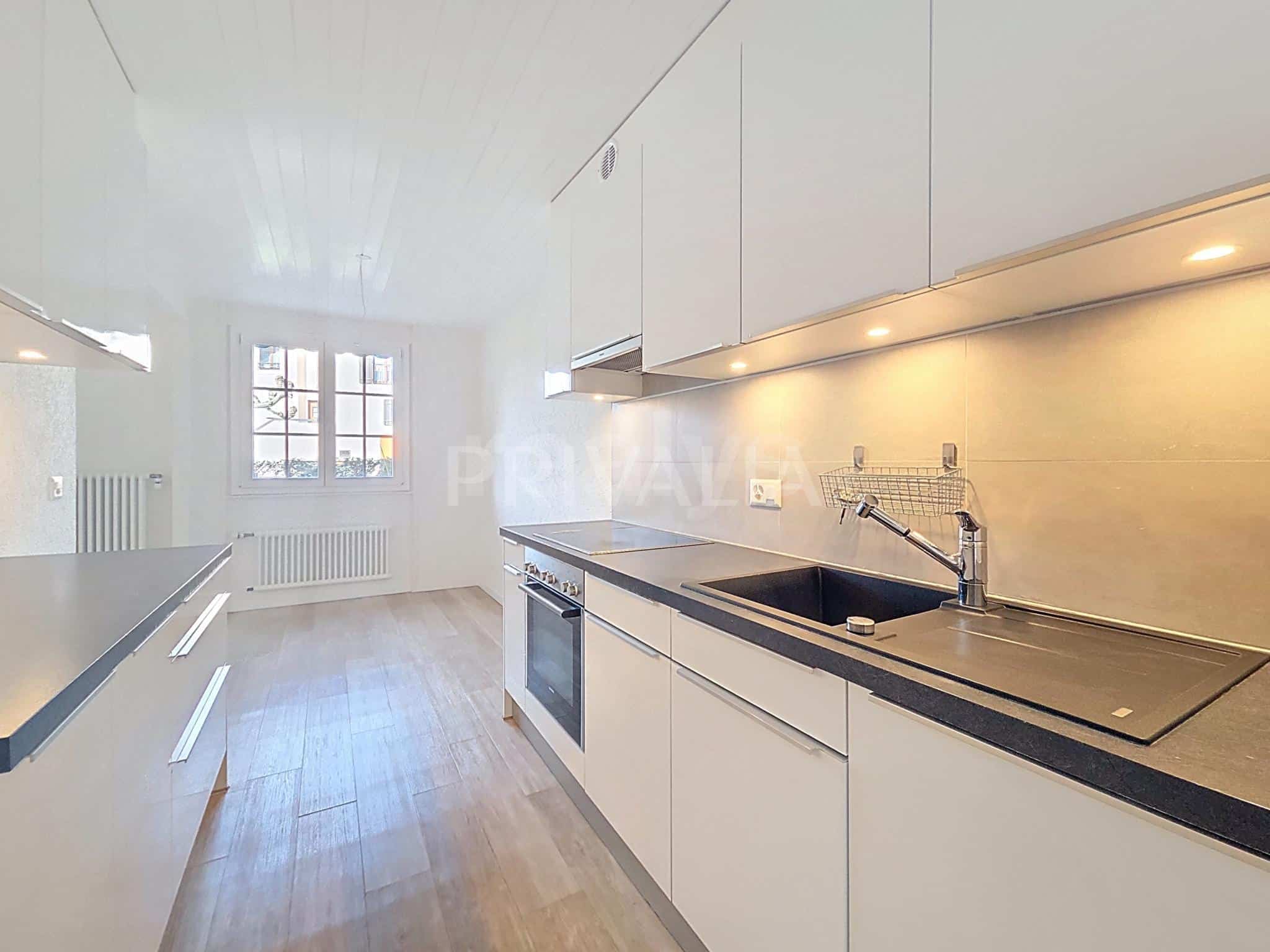 PrivaliaBel appartement au rez-de-chaussée avec terrasse au coeur de Choulex