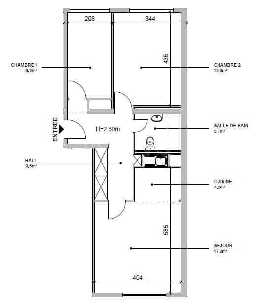 PrivaliaAppartement de 3.5 pièces aux Pâquis
