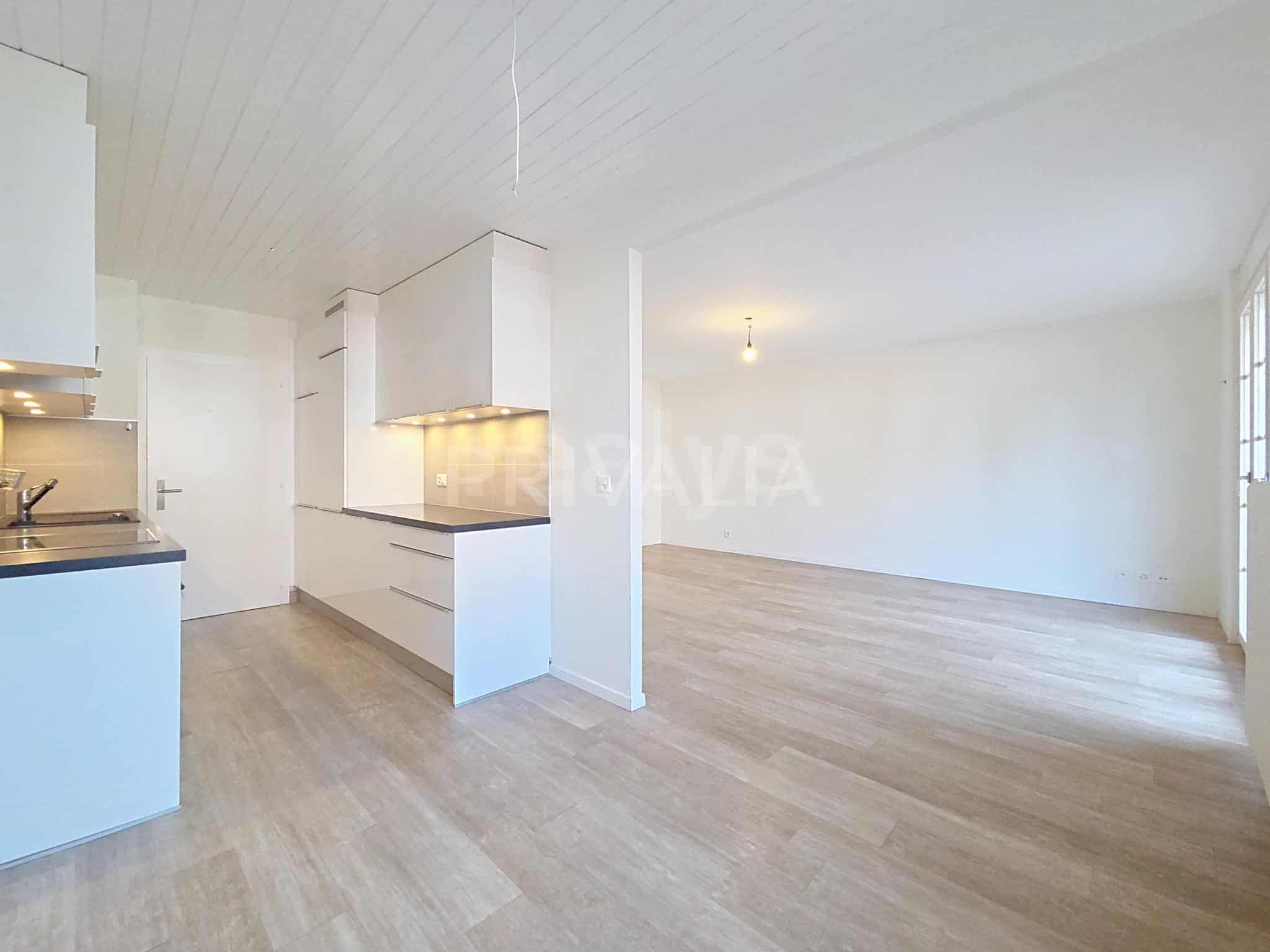 PrivaliaBel appartement au rez-de-chaussée avec terrasse au coeur de Choulex