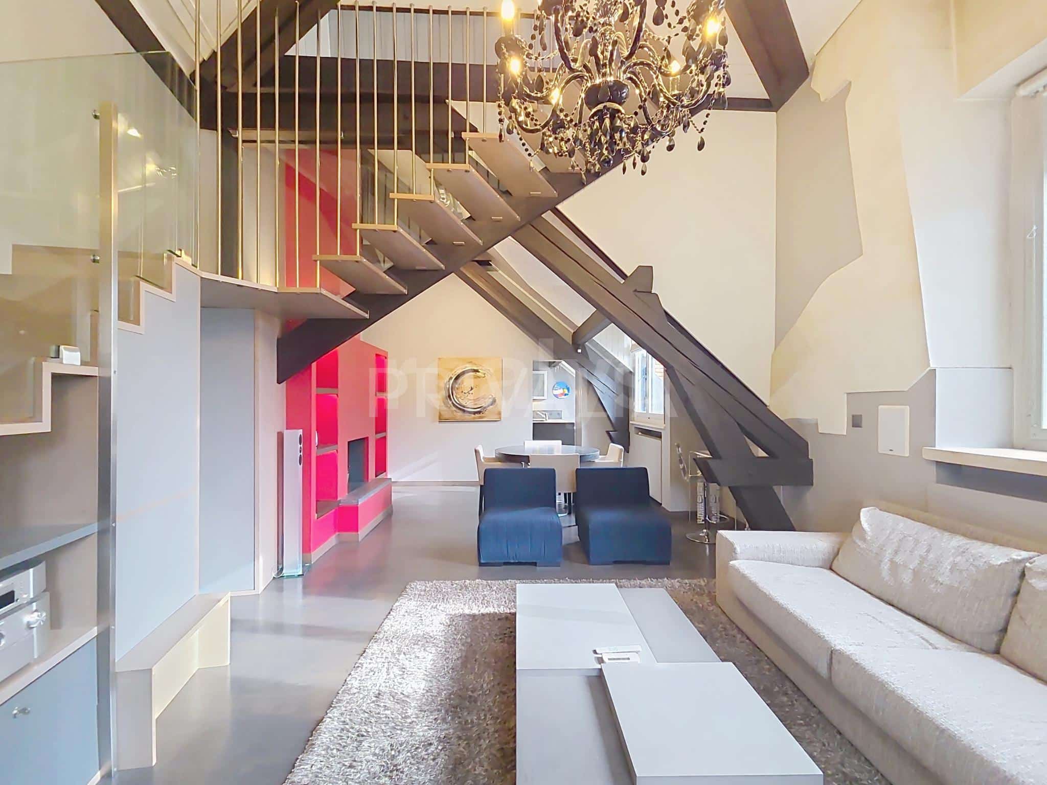 PrivaliaUnique: Superb flat in the heart of Eaux-Vives with converted attic space
