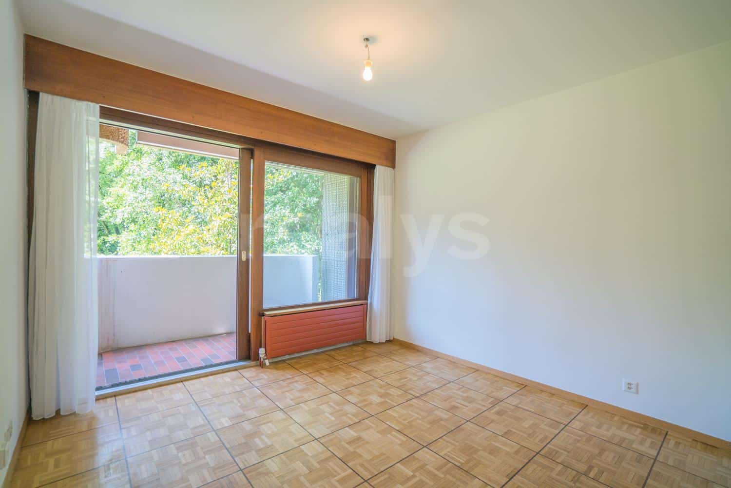 PrivaliaBeau studio avec balcon à Cologny Parc